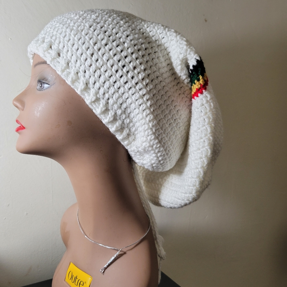 Sale - Rasta Drawstring Tam$50 - Picture 3 of 3